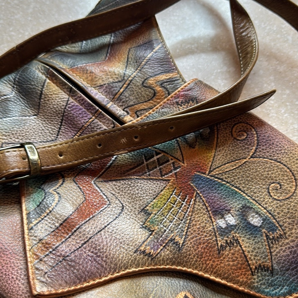 Anuschka Unique Art Handbag/Crossbody - Picture 11 of 13